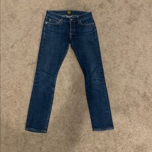 Civilianaire Stretch Super Slim Japanese Selvage‎ Denim Jeans Size 27
